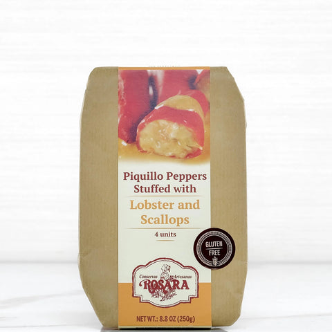 Stuffed Piquillo Peppers, Lobster & Scallops (250g)