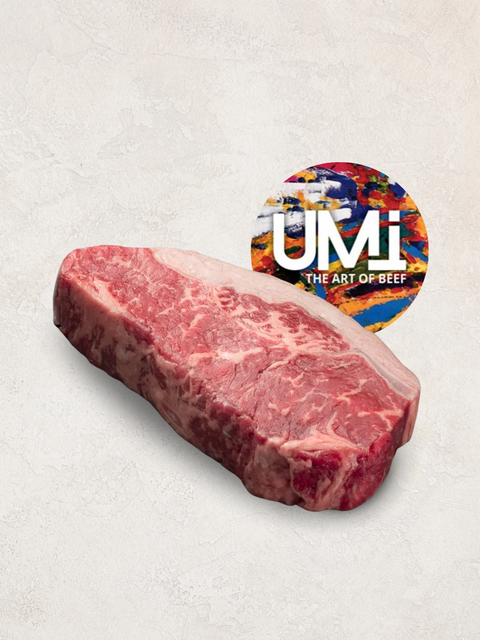 Uruguay Frozen Striploin, Marble Score 5+ (330g Steak)