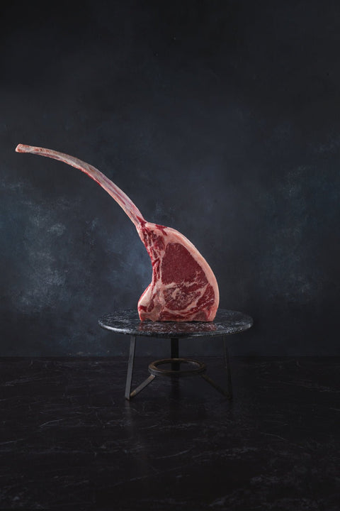 Argentina Premium Grass-fed Angus Frozen Tomahawk (French Trimmed) - Entre Todos $360/KG - Argentina Premium