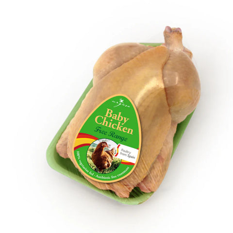 Frozen Baby Chicken, Free Range (450g)
