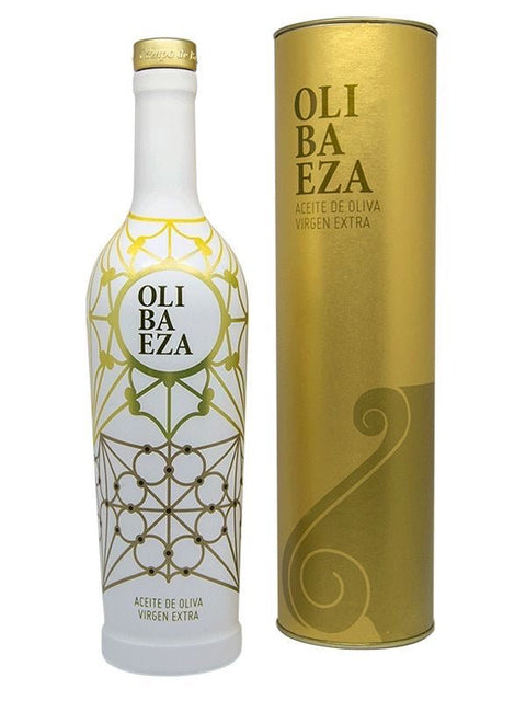 OLIBAEZA Extra Virgin Olive Oil Gold Heritage Bottle - Argentina Premium