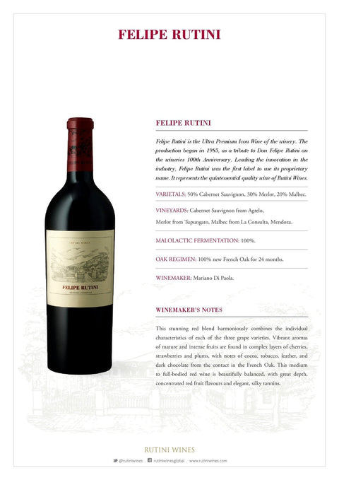 Rutini Felipe Rutini - Argentina Premium