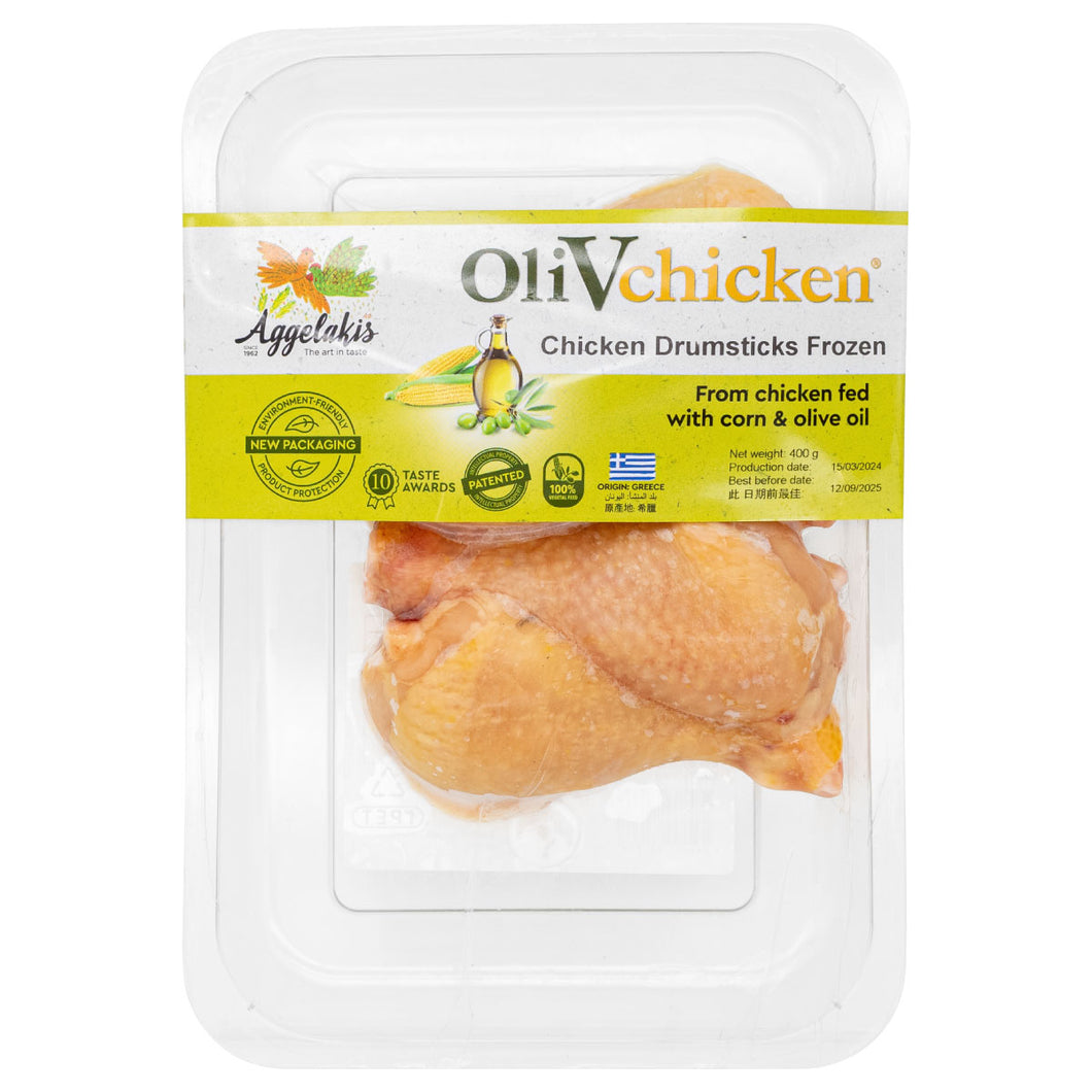 Frozen Chicken Legs Drumsticks and Skin On-Olives Fed 