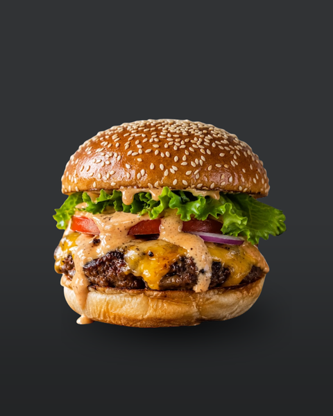 Frozen Sesame Burger Bun, Made by Bakehouse (2x60g)