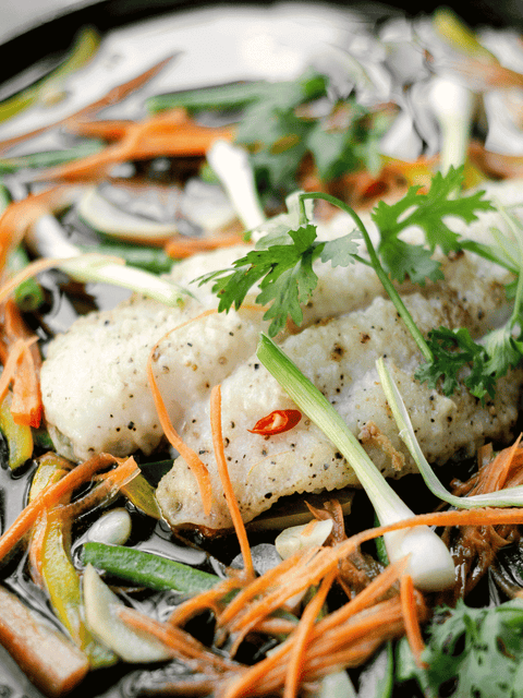 Frozen Seabream Boneless Fillets, Skin On, 500g (Pack of 4)