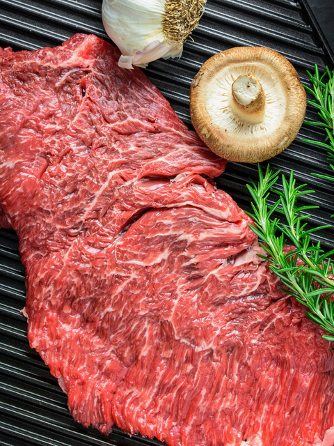 Frozen Whole Flap "Medialuna de Vacío" Grass-Fed Angus