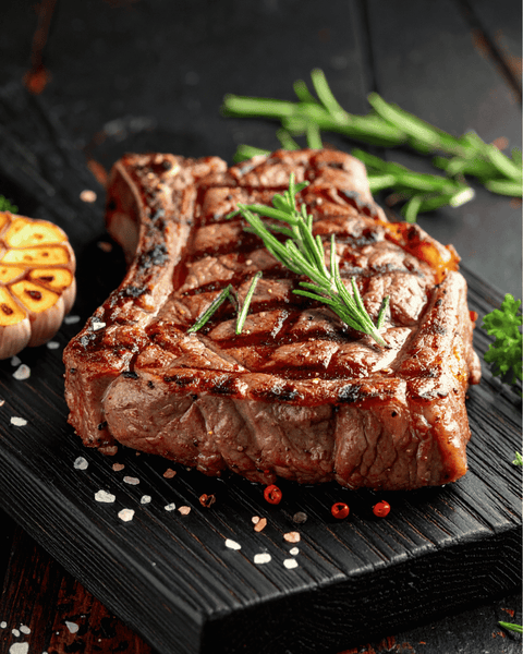 Frozen Bone-In Striploin, Grass-Fed Angus