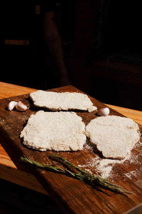 Frozen Argentinian "Milanesas" Breaded Beef, Grass-Fed Angus (1kg)