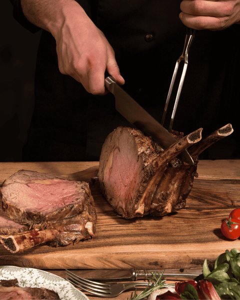 Frozen Prime Rib 3 Bones, Grass-Fed Angus