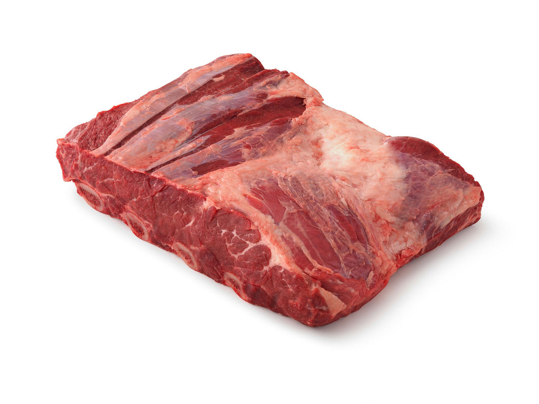 Black Angus Grass-Fed Frozen Chuck Short Ribs (Marble Score 5+) 