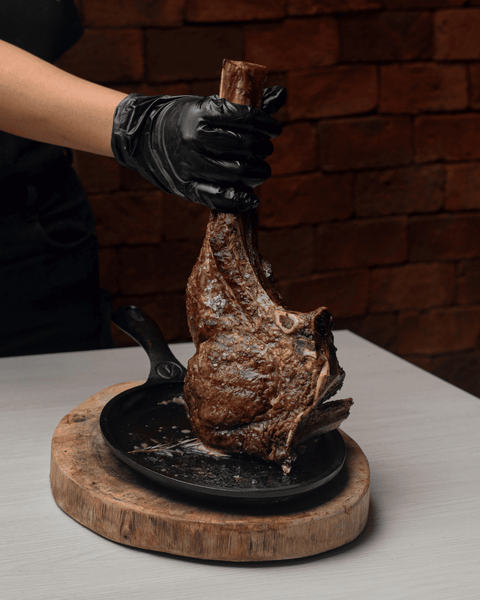 Frozen Tomahawk French Trimmed, Grass-Fed Angus