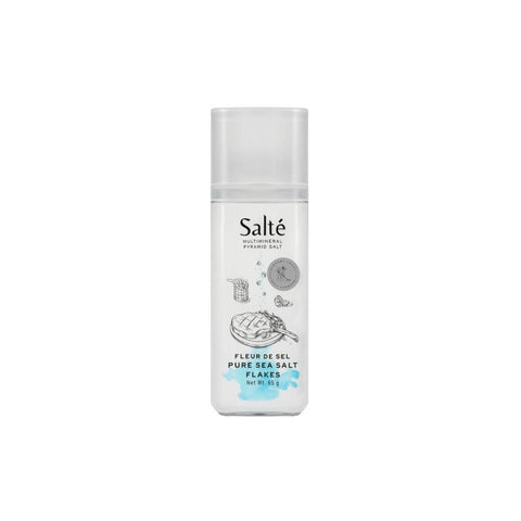 Salté Multimineral Pyramid Pure Sea Salt Flakes (65g glass grinder)