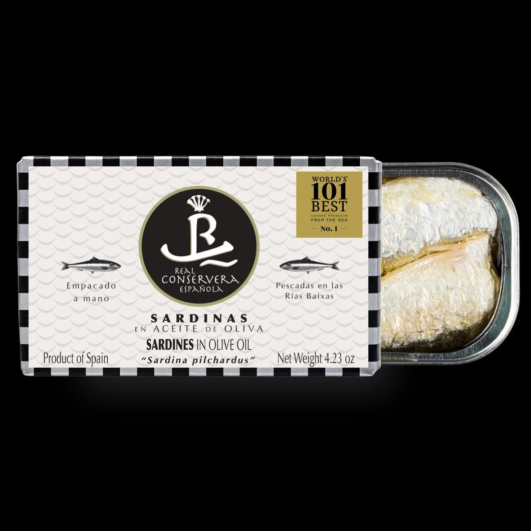 Small Sardines in Olive Oil 