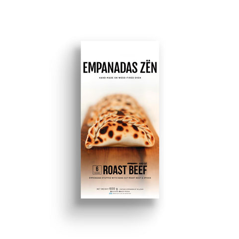 Roast Beef Empanadas (frozen, 6 Units/Box)