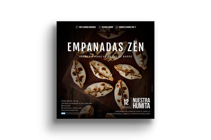 Argentina Premium Frozen Corn & Cheese /Humita Empanadas- 12 Units/Box - Argentina Premium