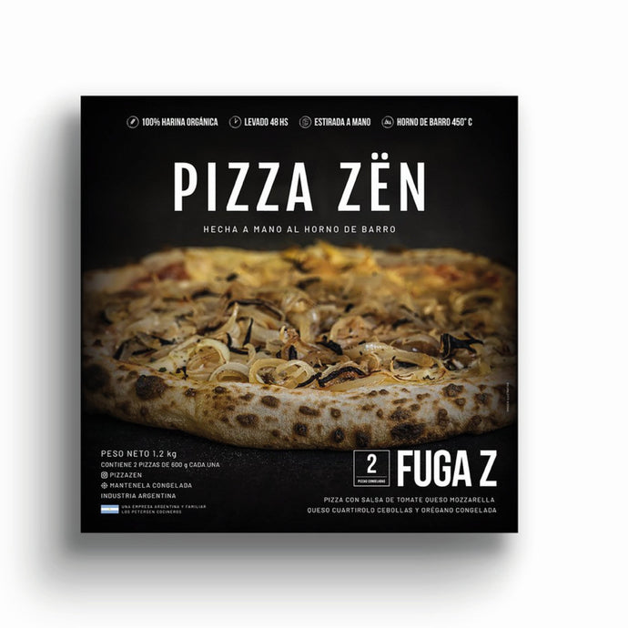 Argentina Premium Frozen Onion & Cheese/ Fugazzeta Pizza- 2 Units/Box - Argentina Premium