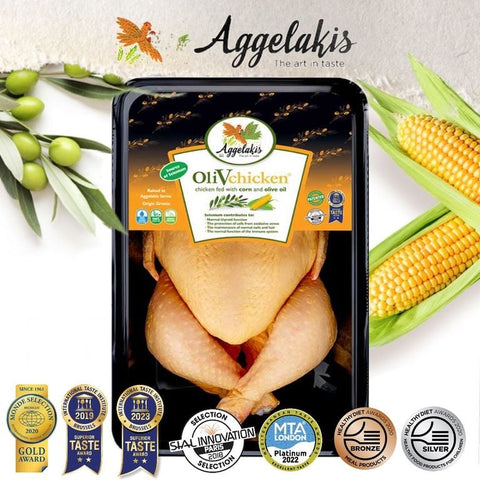 Frozen Whole Chicken, Corn & Olive-oil fed