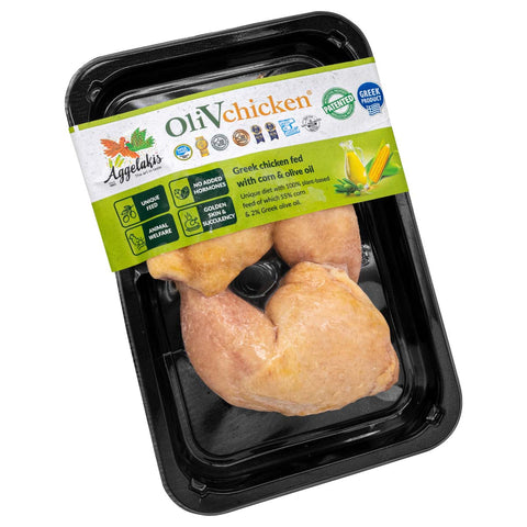 Frozen Chicken Breast, Boneless & Skin-On (360g)
