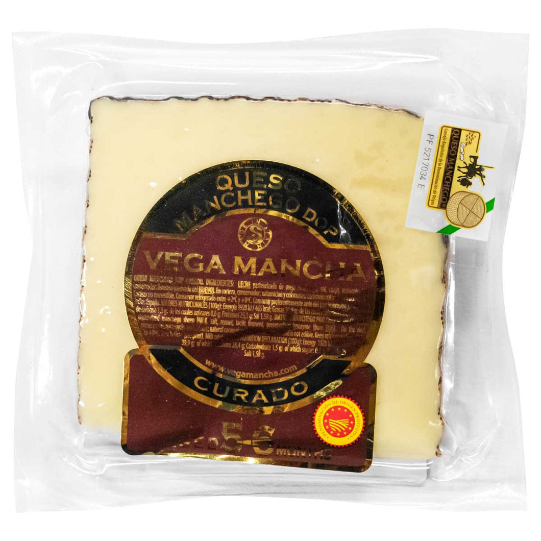 Manchego Cheese Curado Wedge 5-6M 