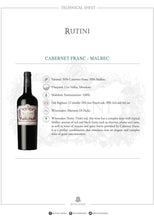 將圖像加載到圖庫查看器中，Rutini Cabernet Franc-Malbec - Argentina Premium
