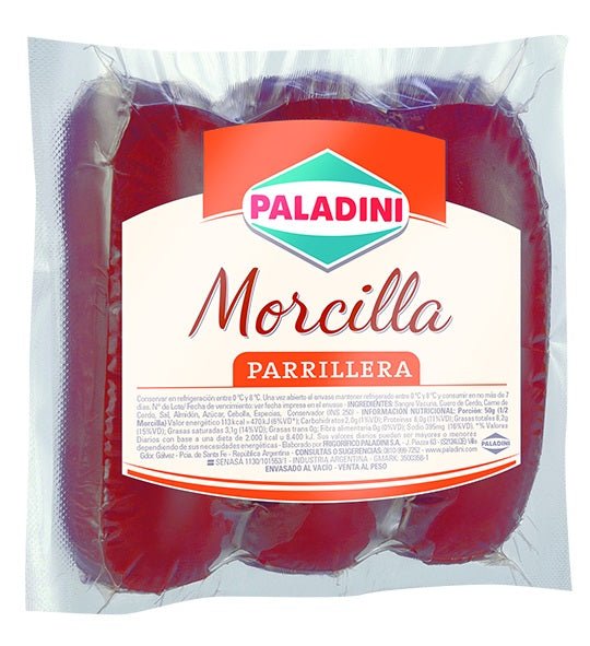SELECT 3 PAY 2 Argentina Premium Frozen Blood Sausage / Morcilla Parrillera - Argentina Premium