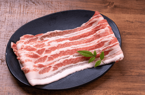 Frozen Duroc Pork Belly, Sliced (300g)