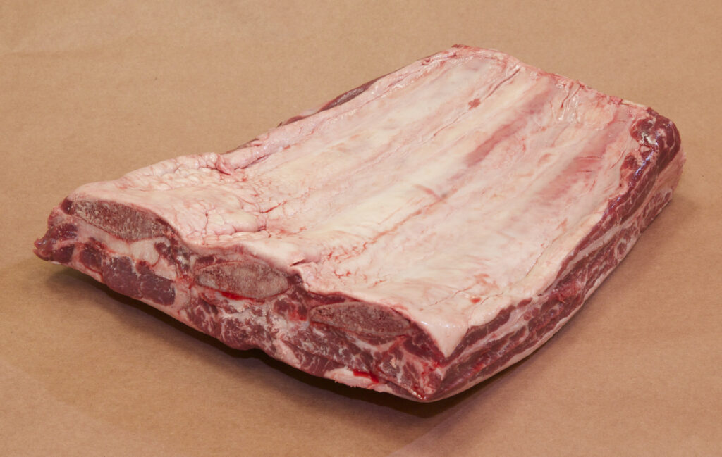Black Angus Grass-Fed Frozen Short Ribs Center Cuts (Marble Score 5+) 