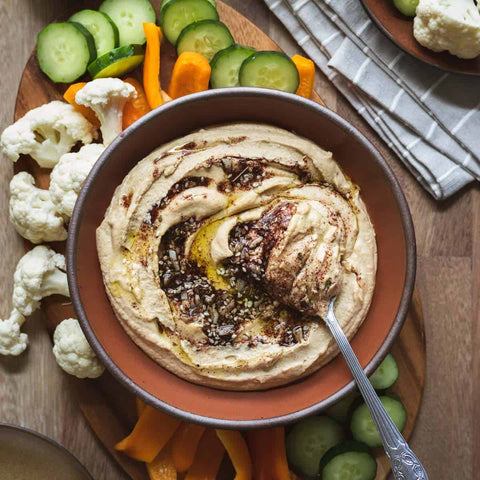 Hummus & Zaatar Spread